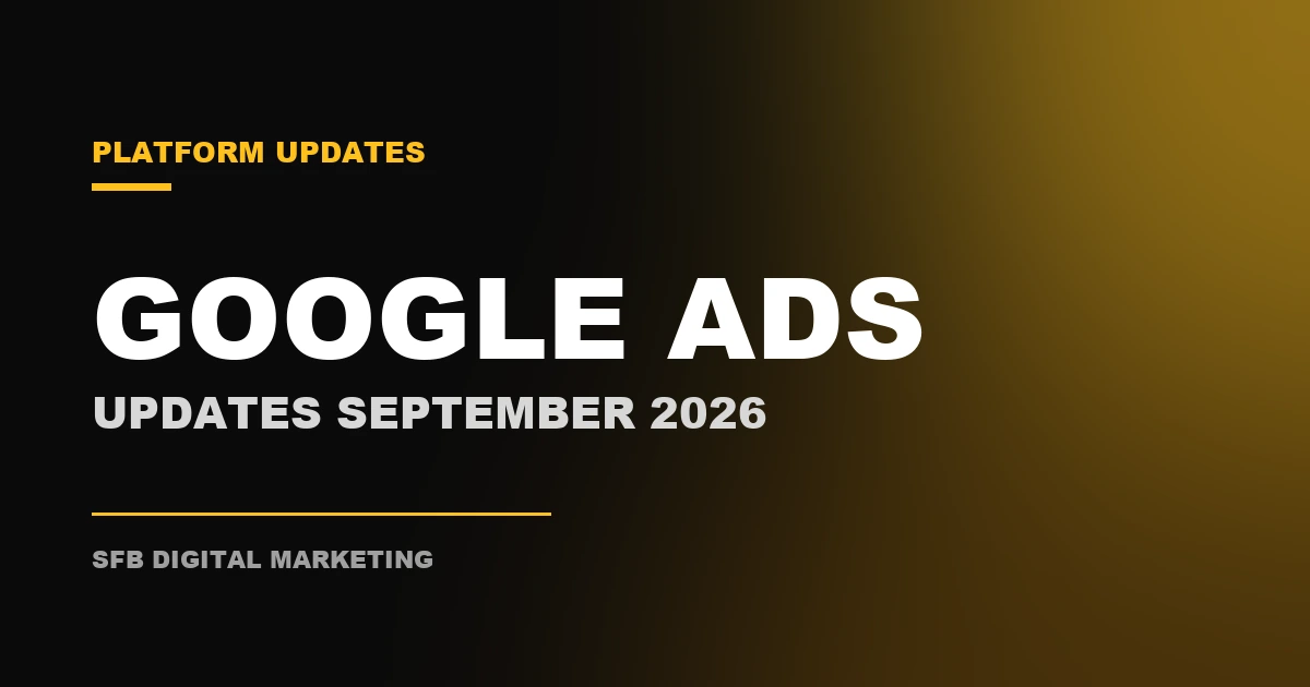 עדכוני Google Ads ספטמבר 2026: AI Max נכנס לשופינג